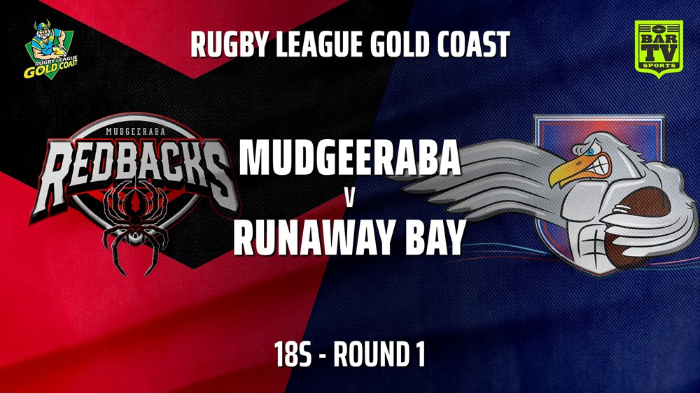 210509-RLGC Round 1 - 18s - Mudgeeraba Redbacks v Runaway Bay Slate Image