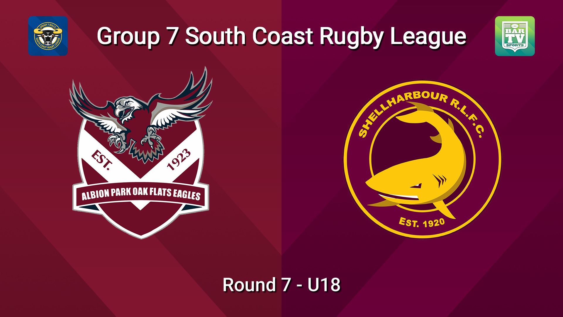 260530-video-South Coast Round 7 - U18 - Albion Park Oak Flats v Shellharbour Sharks Slate Image