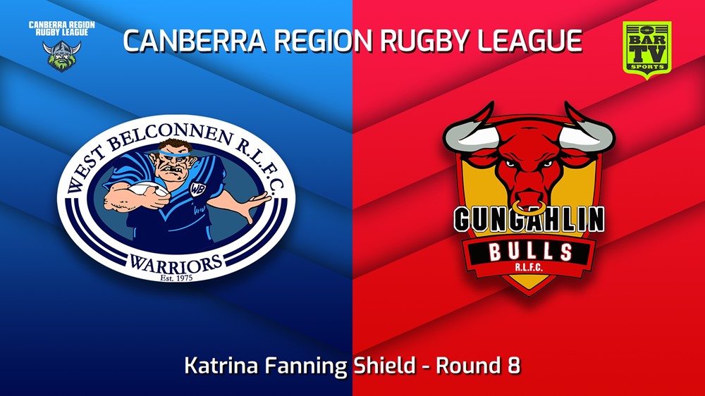 230702-Canberra Round 8 - Katrina Fanning Shield - West Belconnen Warriors v Gungahlin Bulls Slate Image