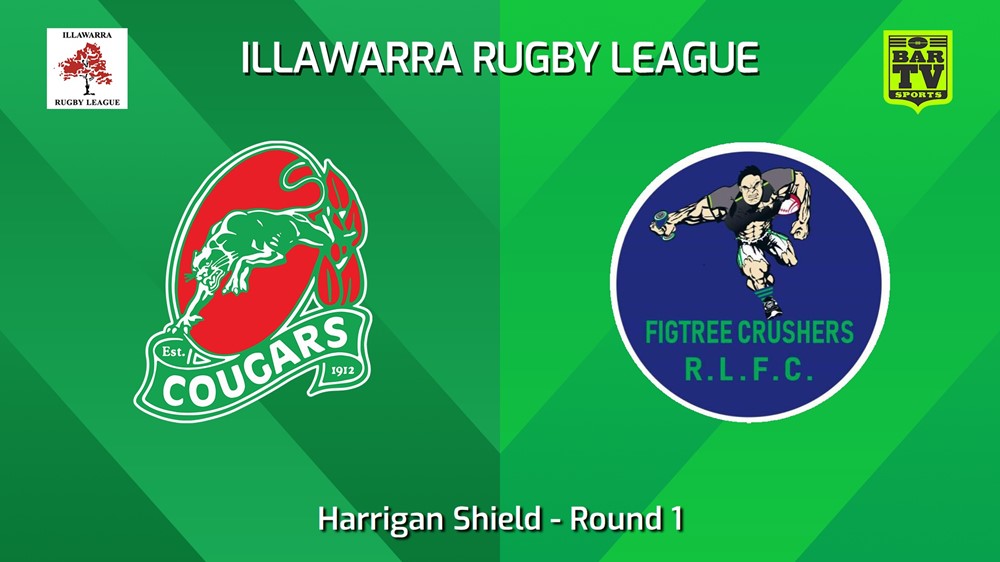 240420-video-Illawarra Round 1 - Harrigan Shield - Corrimal Cougars v Figtree Crushers Minigame Slate Image