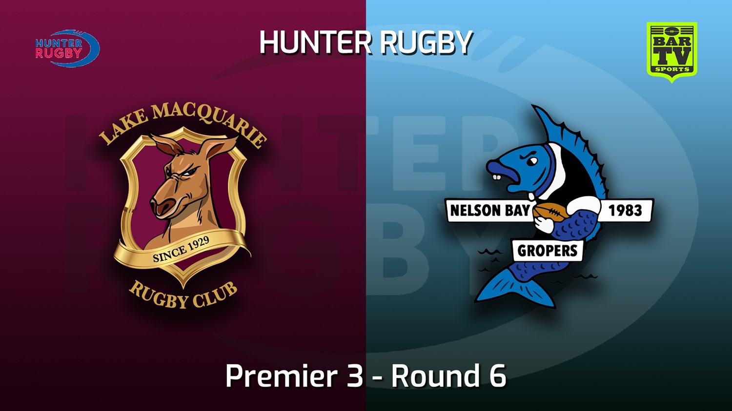 220528-Hunter Rugby Round 6 - Premier 3 - Lake Macquarie v Nelson Bay Gropers Slate Image