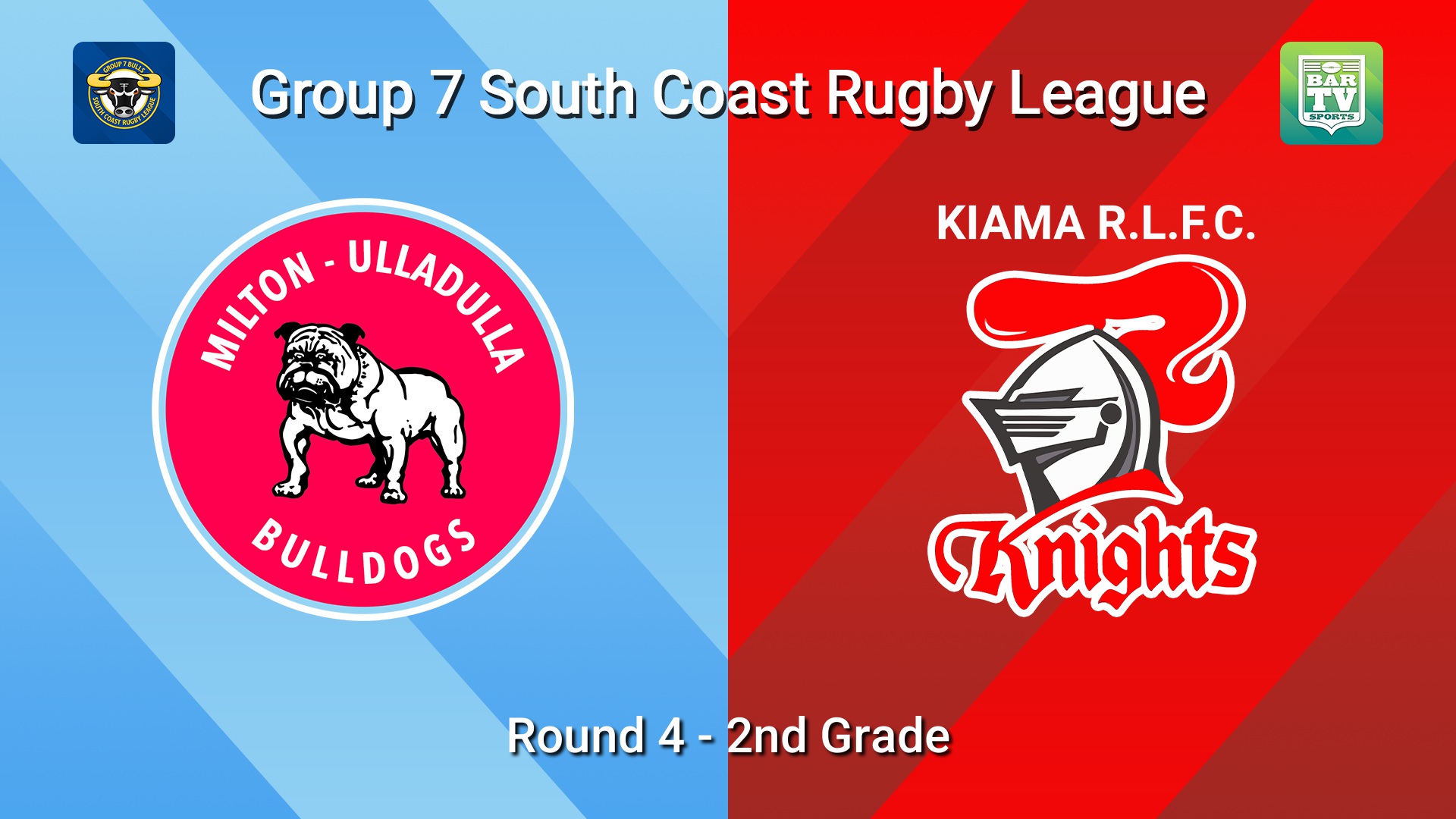 260510-video-South Coast Round 4 - 2nd Grade - Milton-Ulladulla Bulldogs v Kiama Knights Slate Image