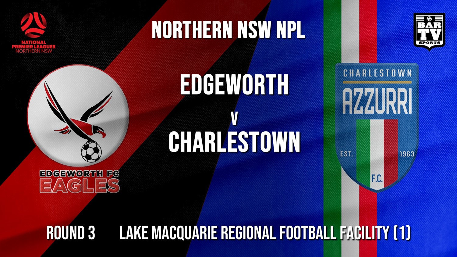 NPL - NNSW Round 3 - Edgeworth Eagles FC v Charlestown Azzurri (1) Minigame Slate Image