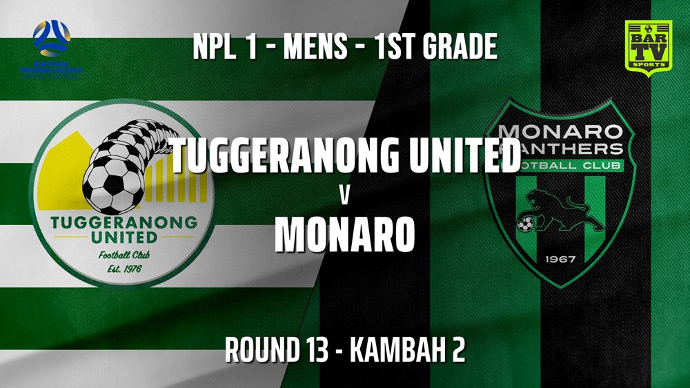 210711-Capital NPL Round 13 - Tuggeranong United FC v Monaro Panthers FC Slate Image