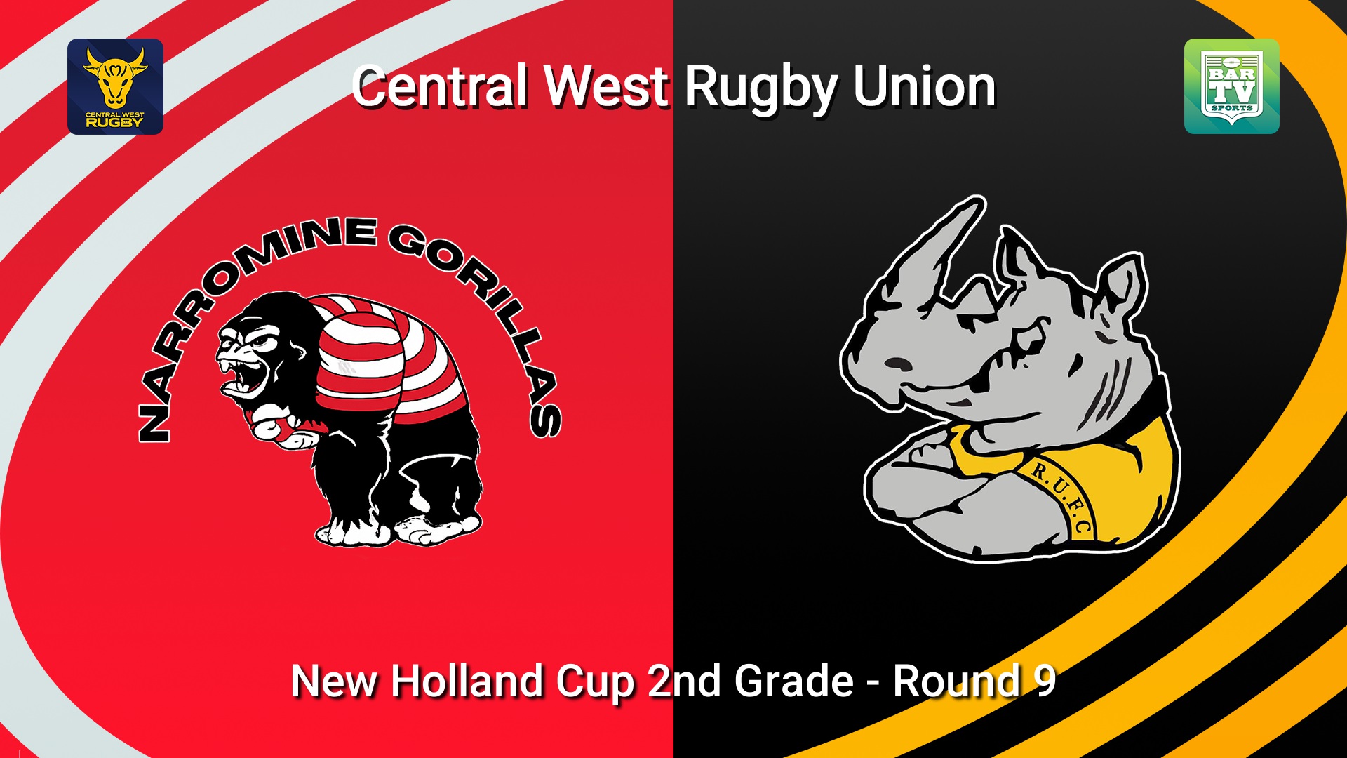 260620-video-Central West Rugby Round 9 - New Holland Cup 2nd Grade - Narromine Gorillas v Dubbo Rhinos Slate Image