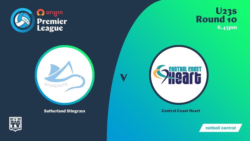 NSW Prem League Round 10 - U23s - Sutherland Stingrays v Central Coast Heart (1) Minigame Slate Image