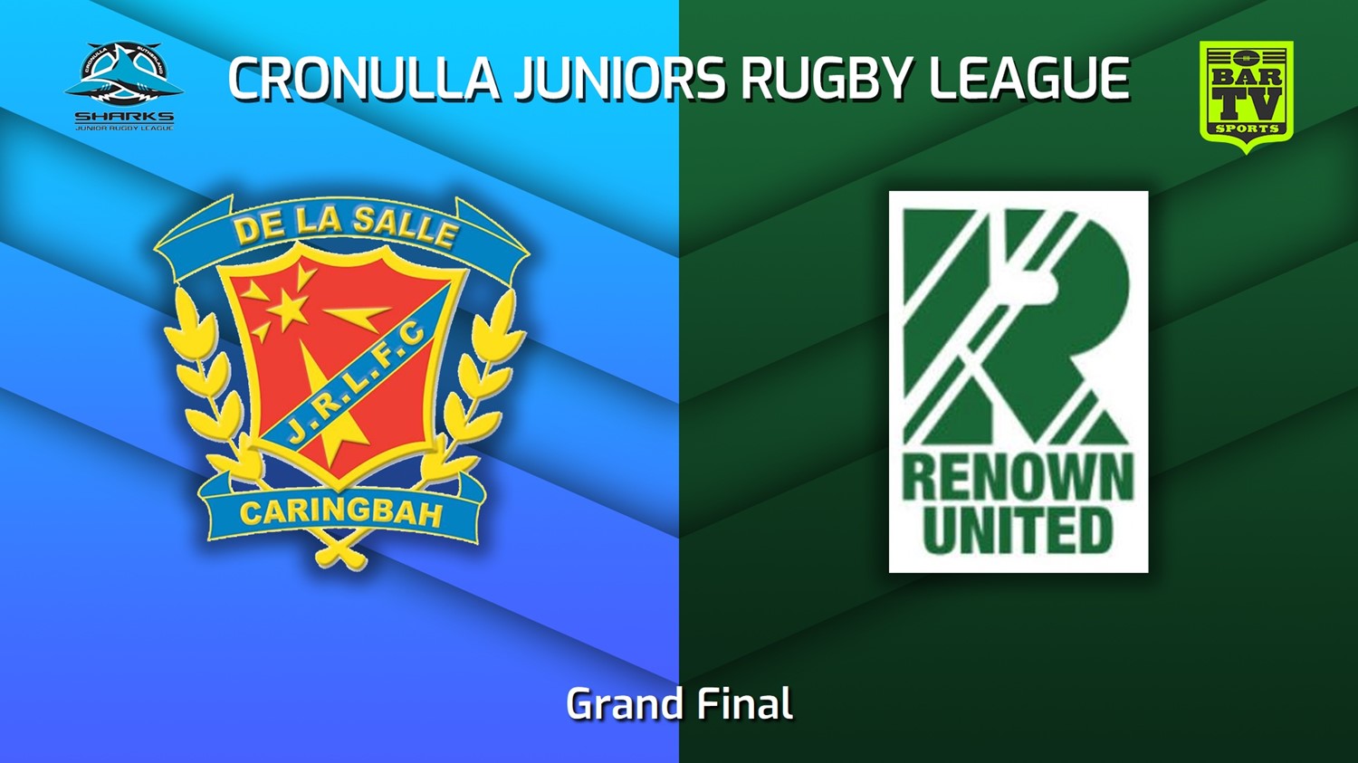 230826-Cronulla Juniors Grand Final - U12 Gold - De La Salle v Renown United Slate Image