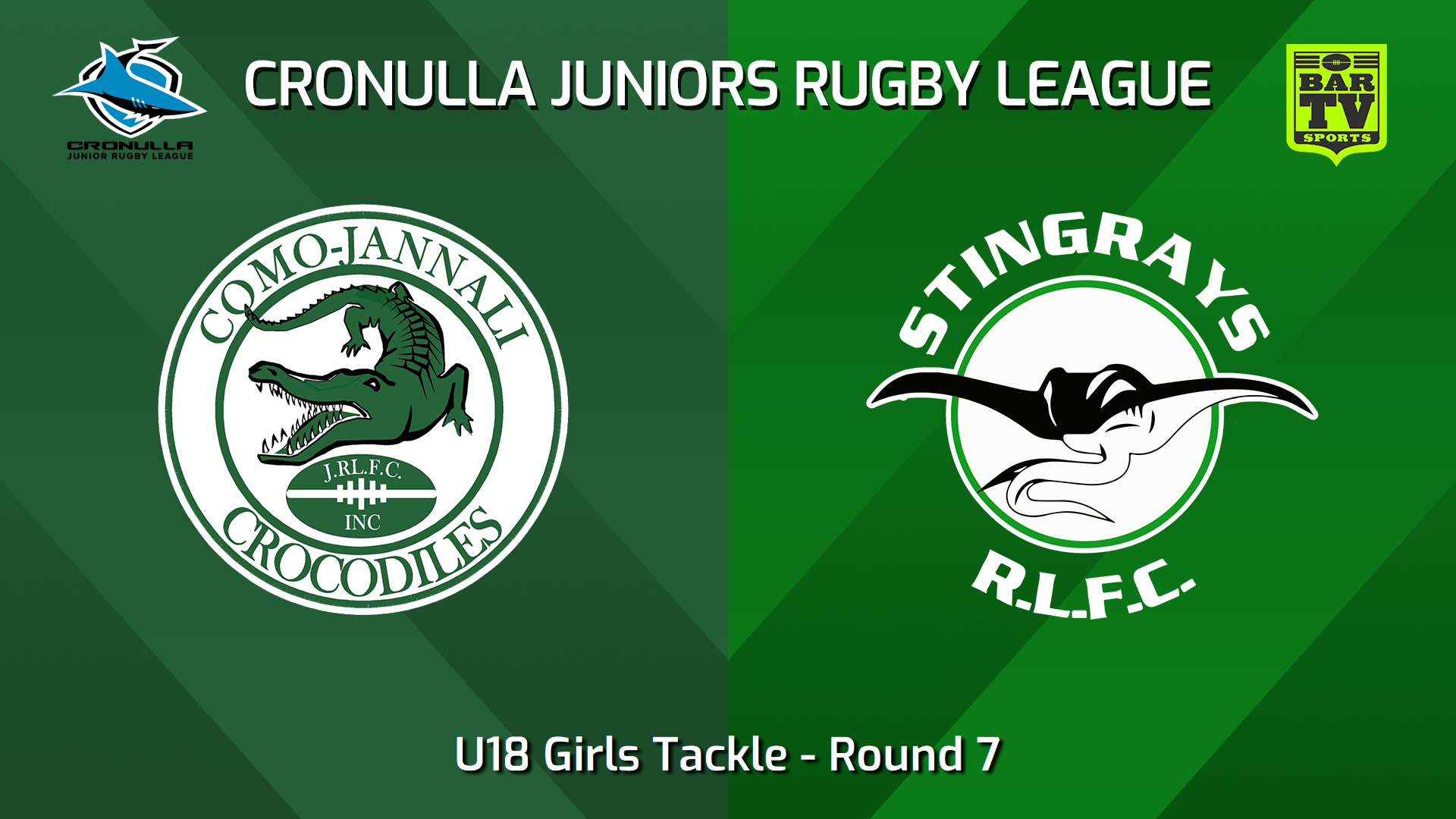 240713-video-Cronulla Juniors Round 7 - U18 Girls Tackle - Como Jannali Crocodiles v Stingrays of Shellharbour Slate Image
