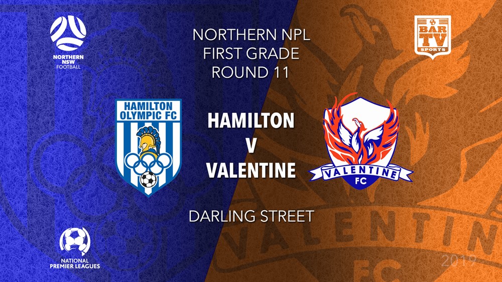 NPL - NNSW Round 11 - Hamilton Olympic FC v Valentine Phoenix FC Slate Image
