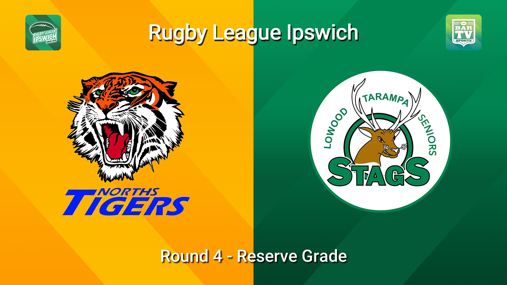 260419-video-Rugby League Ipswich Round 4 - Reserve Grade - Norths Tigers v Lowood Stags Slate Image