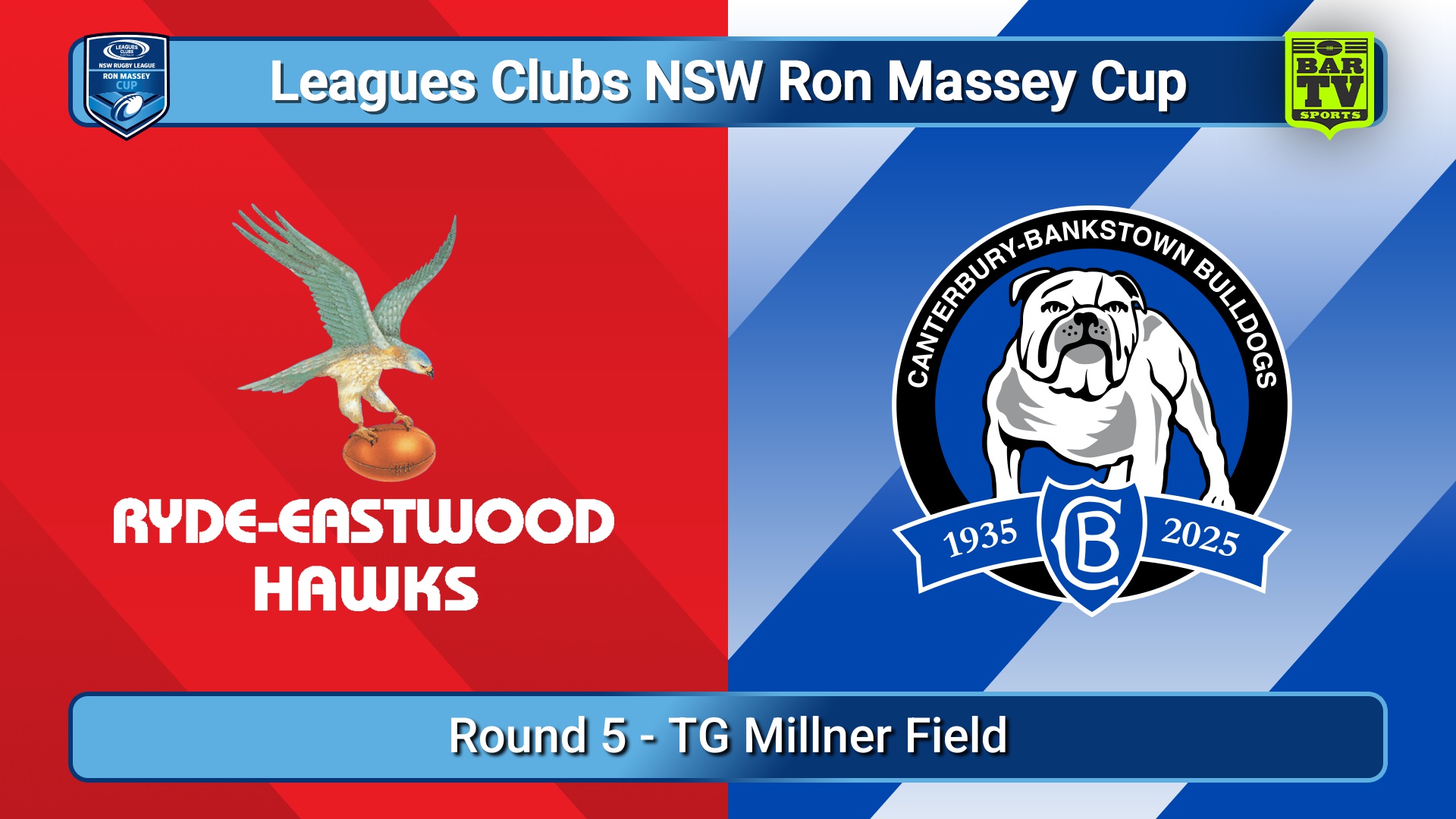 250413-video-Ron Massey Cup Round 5 -  Hawks v Canterbury-Bankstown Bulldogs Slate Image