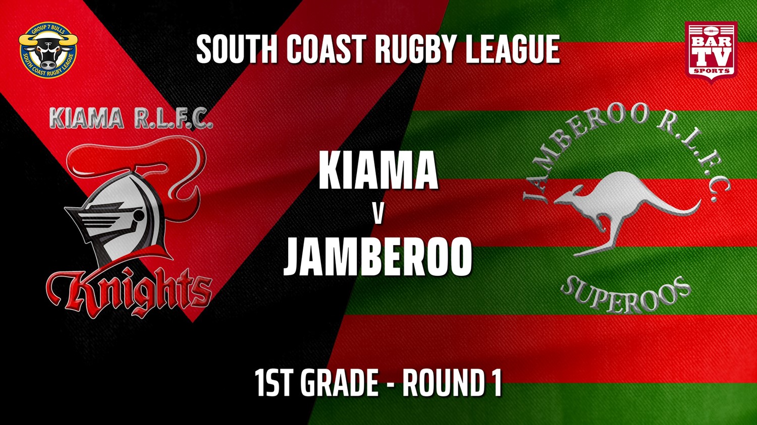Group 7 RL Round 1 - 1st Grade - Kiama Knights v Jamberoo Slate Image