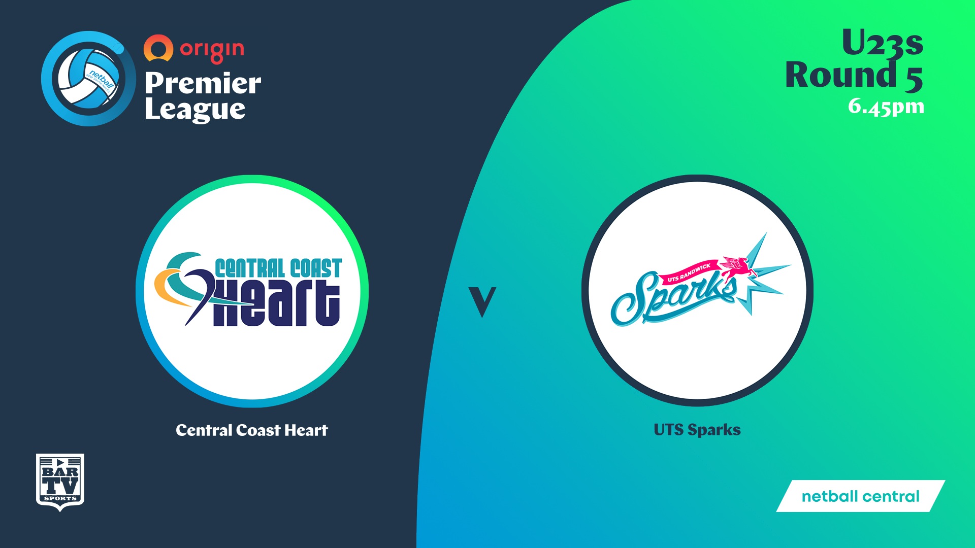 NSW Prem League Round 5 - U23s - Central Coast Heart v UTS Randwick Sparks Slate Image