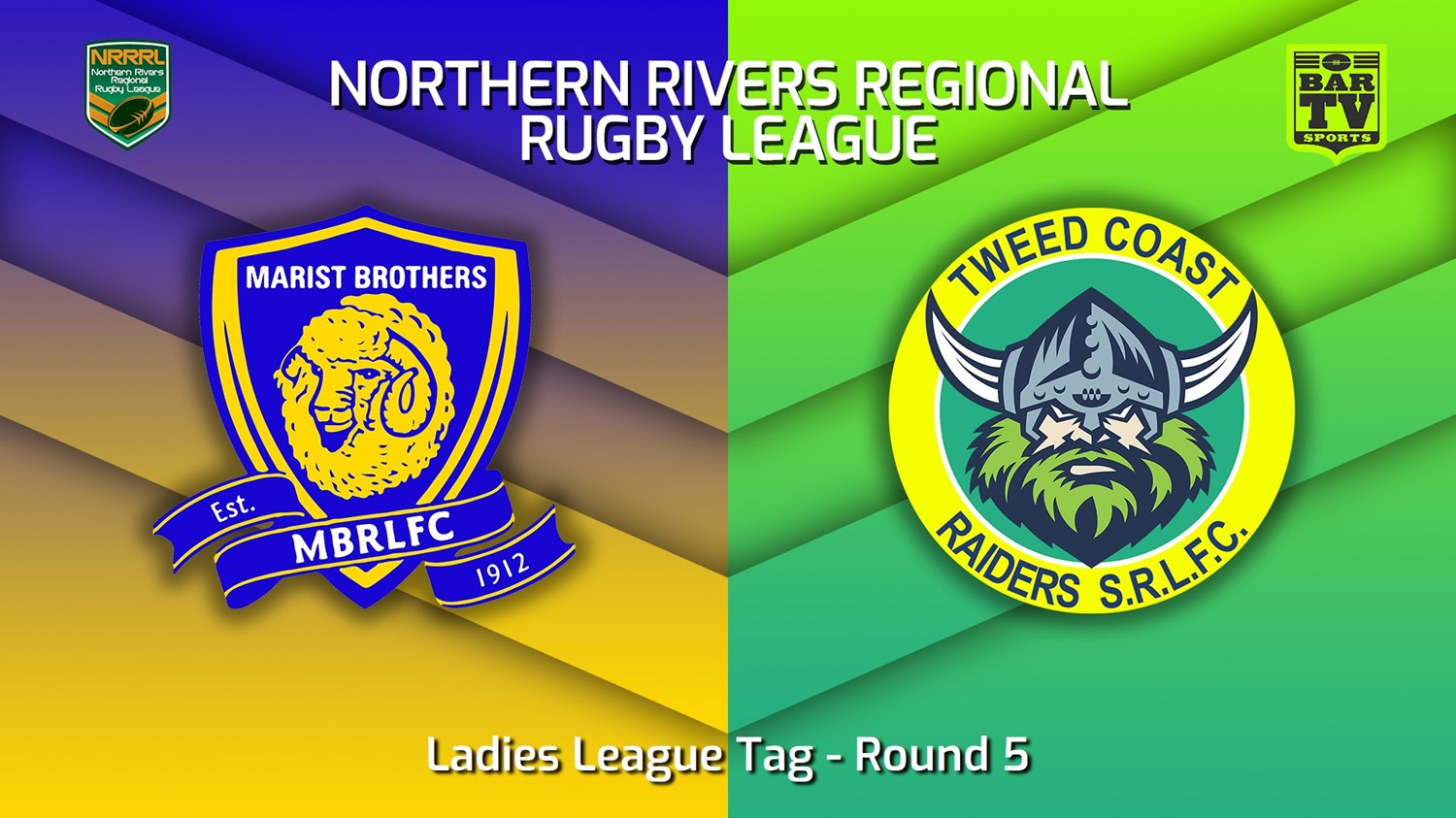 MINI GAME: Northern Rivers Round 5 - Ladies League Tag - Lismore Marist Brothers v Tweed Coast Raiders Slate Image