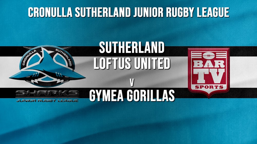 Cronulla JRL Round 6 - U/7 - Sutherland Loftus United v Gymea Gorillas Slate Image