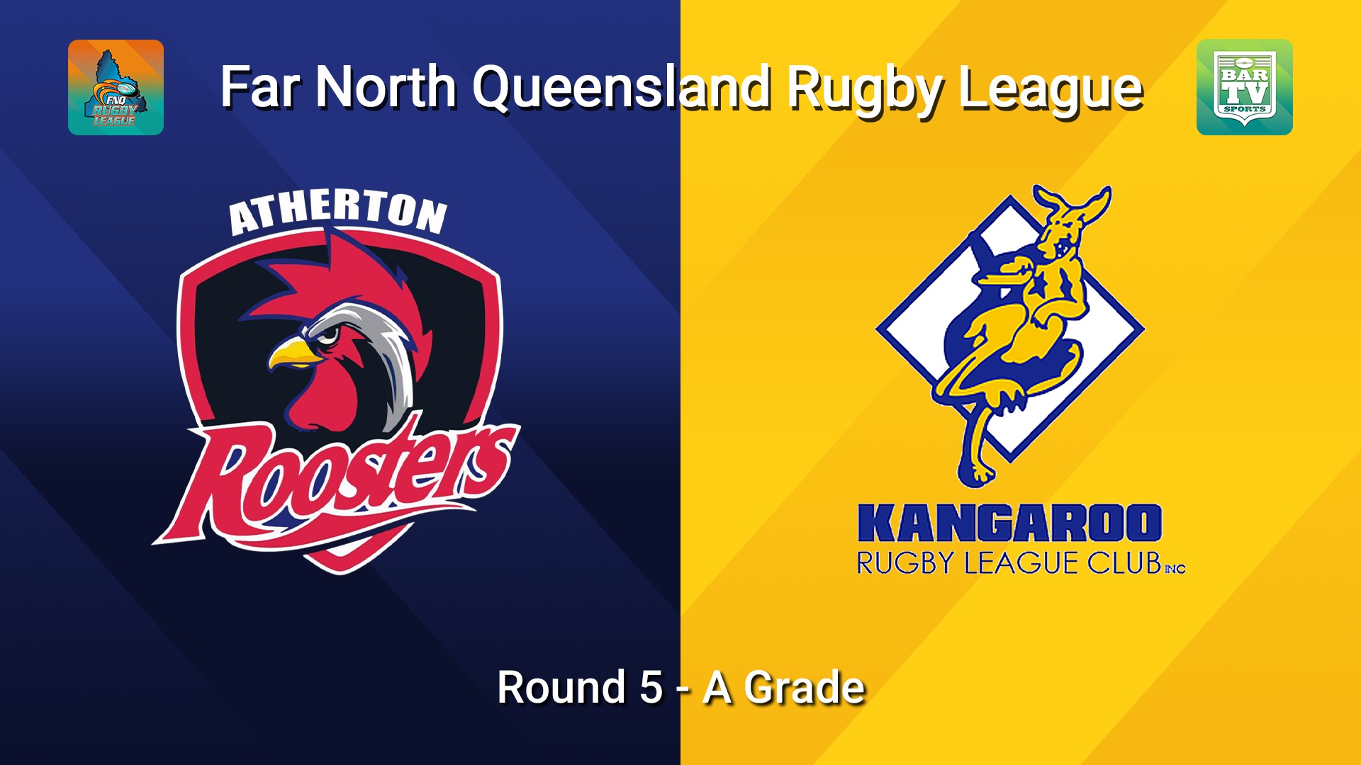 260425-video-FNQ Rugby League Round 5 - Kenfrost Homes A Grade - Atherton Roosters  v Cairns Kangaroos Slate Image