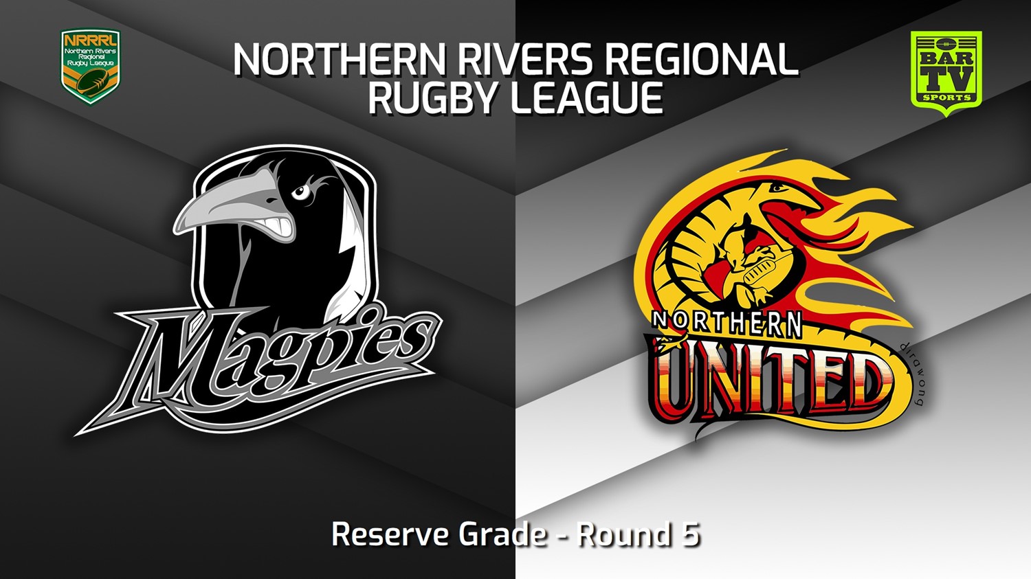 MINI GAME: Northern Rivers Round 5 - Reserve Grade - Lower Clarence Magpies v Northern United Slate Image