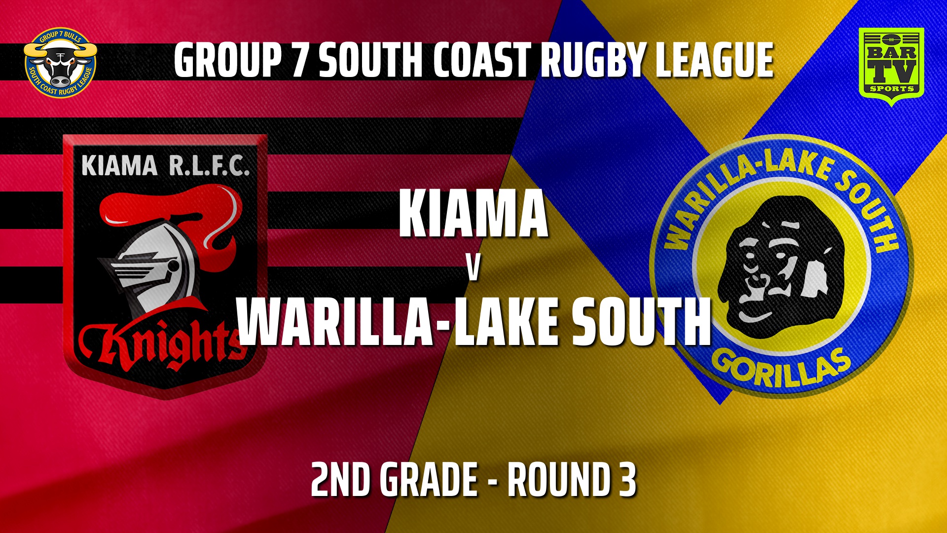 210502-Group 7 RL Round 3 - 2nd Grade - Kiama Knights v Warilla-Lake South Slate Image