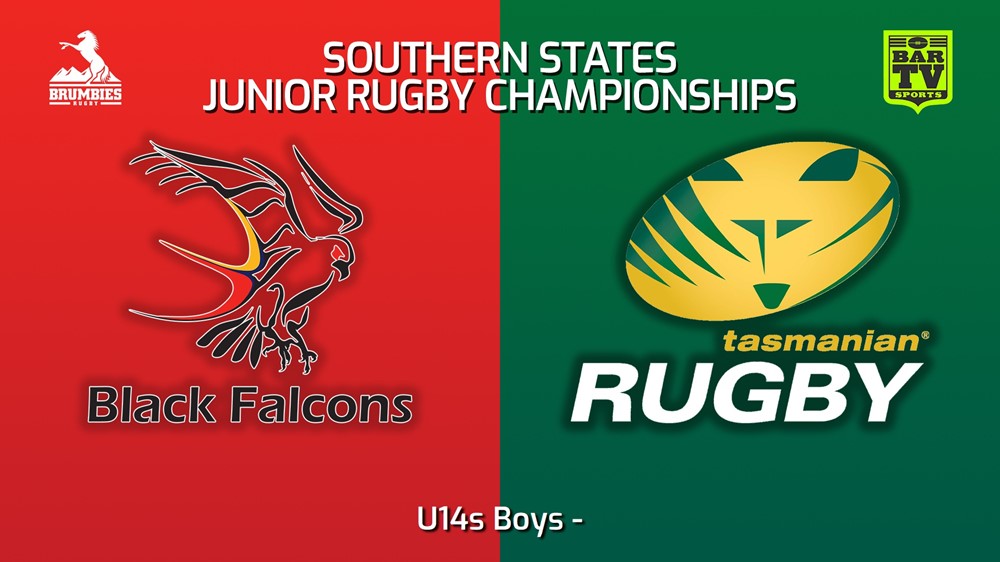 230711-Southern States Junior Rugby Championships U14s Boys - South Australia v Tasmania Slate Image