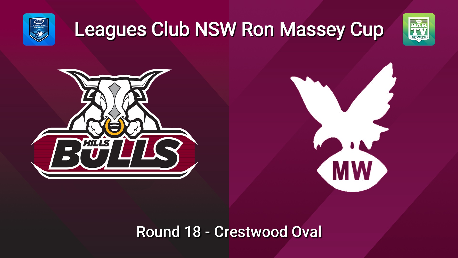 260809-video-Ron Massey Cup Round 18 - Hills Bulls v Manly Leagues Slate Image