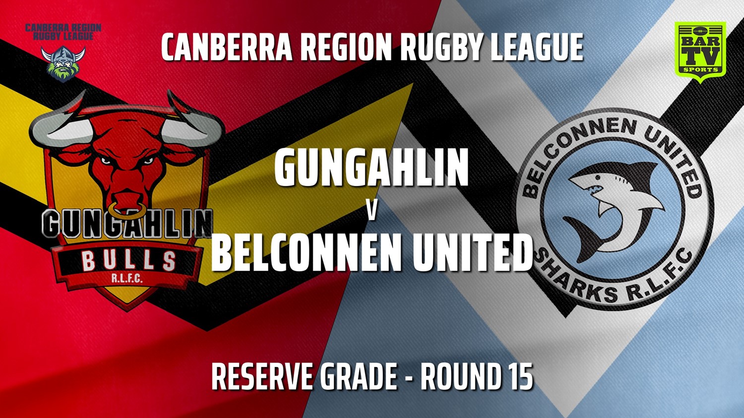 210807-Canberra Round 15 - Reserve Grade - Gungahlin Bulls v Belconnen United Sharks Slate Image