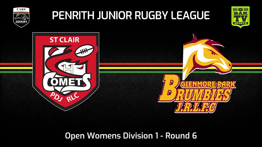 240519-video-Penrith & District Junior Rugby League Round 6 - Open Womens Division 1 - St Clair v Glenmore Park Brumbies Minigame Slate Image