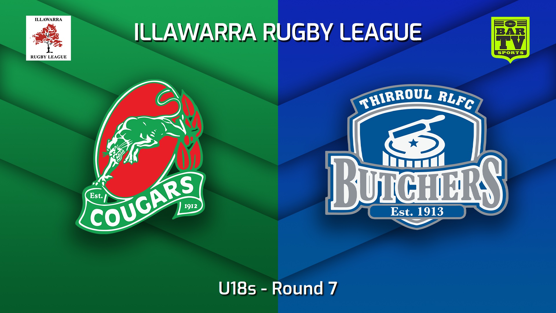 230617-Illawarra Round 7 - U18s - Corrimal Cougars v Thirroul Butchers Slate Image