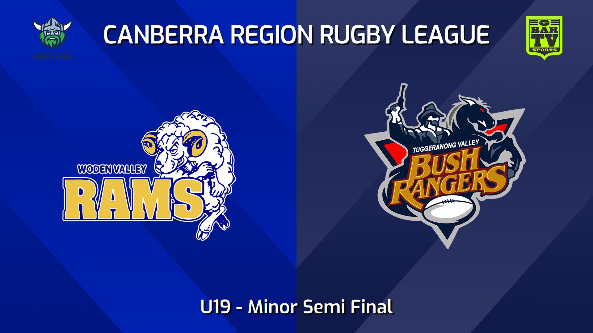 240824-video-Canberra Minor Semi Final - U19 - Woden Valley Rams v Tuggeranong Bushrangers Slate Image