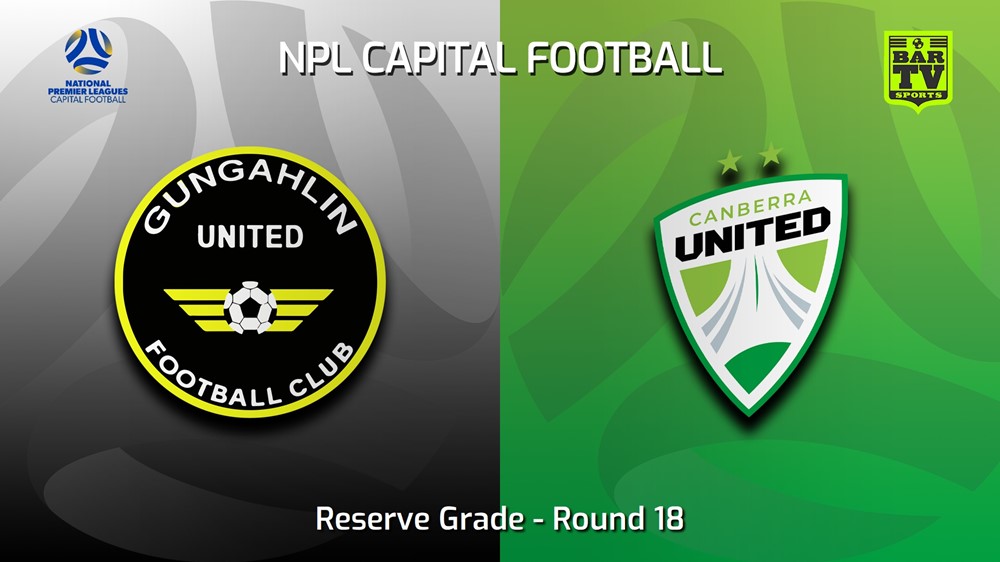 230813-NPL Women - Reserve Grade - Capital Football Round 18 - Gungahlin United FC (women) v Canberra United W Slate Image