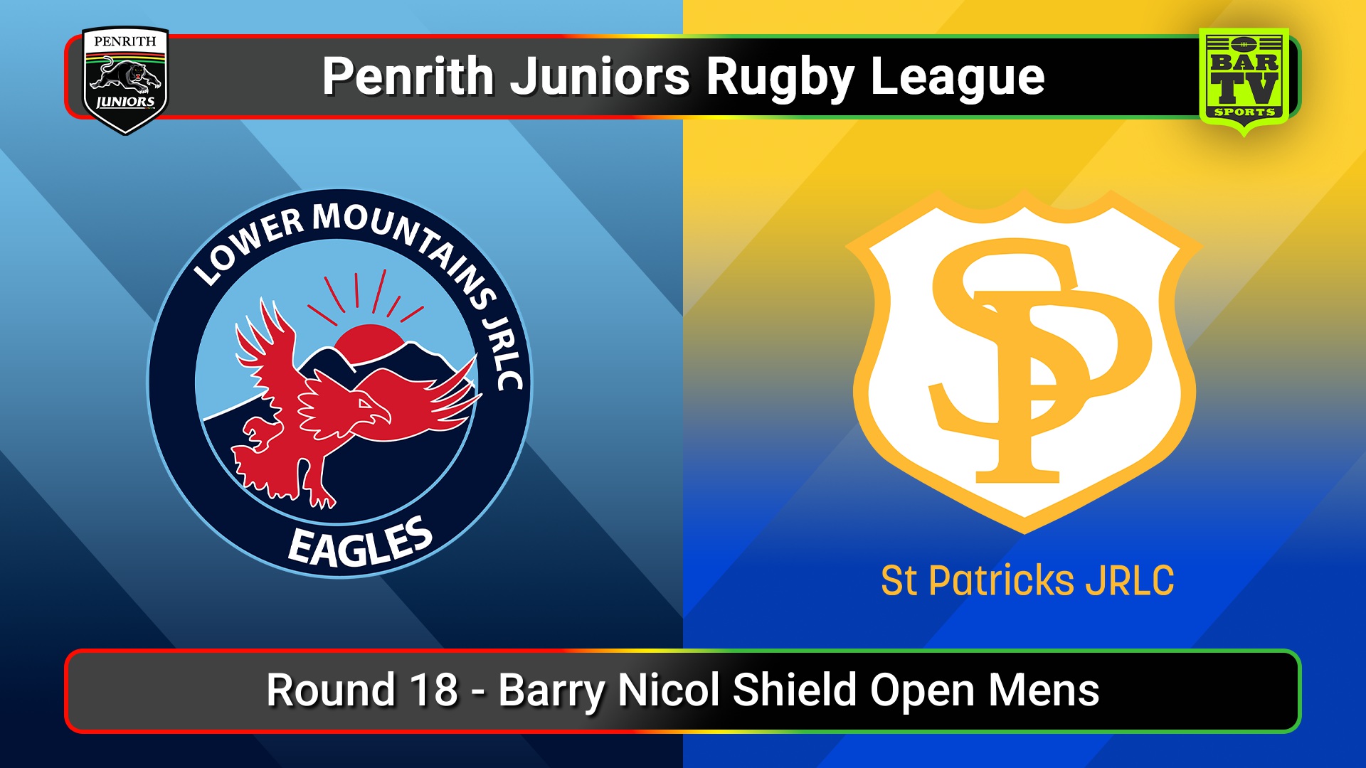 250817-video-Penrith & District Junior Rugby League Round 18 - Barry Nicol Shield Open Mens - Lower Mountains v St Patricks Slate Image