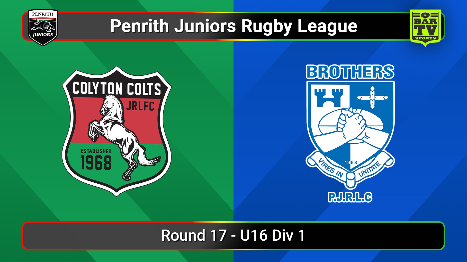 250816-video-Penrith & District Junior Rugby League Round 17 - U16 Div 1 - Colyton v Brothers (1) Slate Image