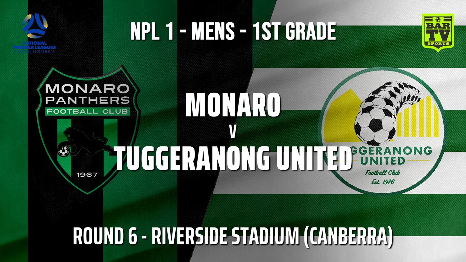 210515-NPL - CAPITAL Round 6 - Monaro Panthers FC v Tuggeranong United FC Minigame Slate Image