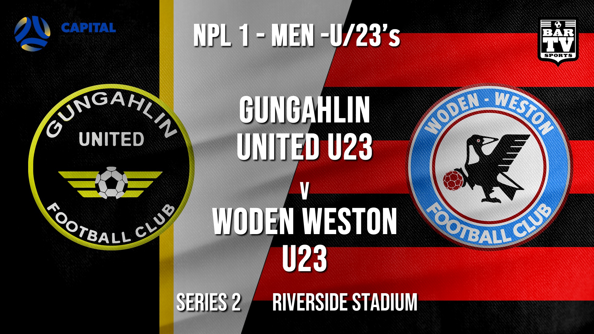 NPL1 Men - U23 - Capital Football  Series 2 - Gungahlin United U23 v Woden Weston U23 Slate Image