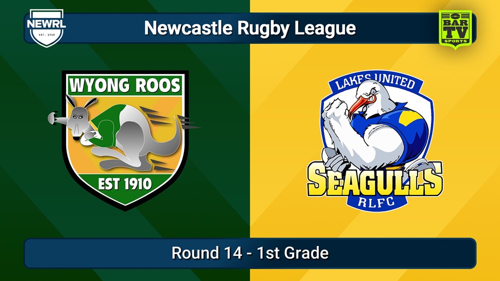 250720-video-Newcastle RL Round 14 - 1st Grade - Wyong Roos v Lakes United Seagulls Slate Image