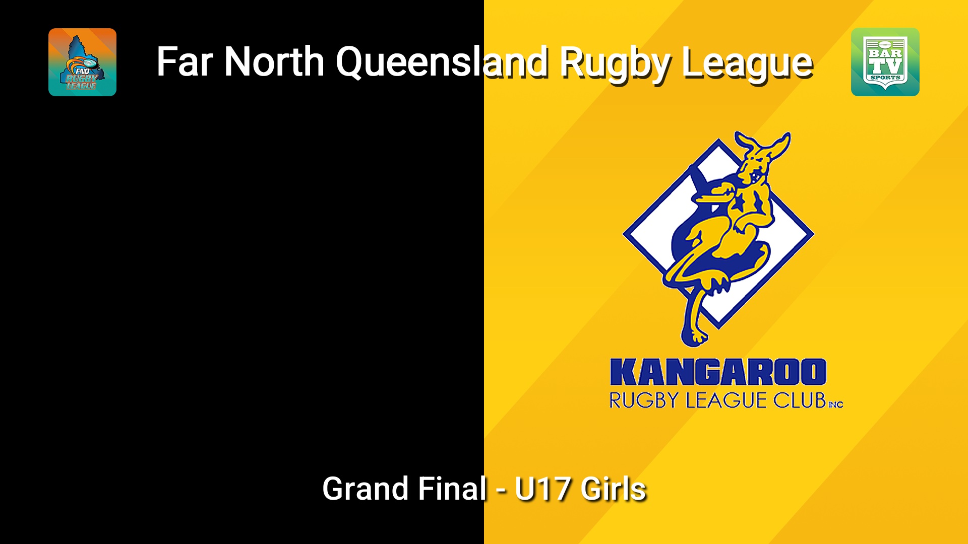 260808-video-FNQ Rugby League Grand Final - U17 Girls - Edmonton Storm  v Cairns Kangaroos Slate Image