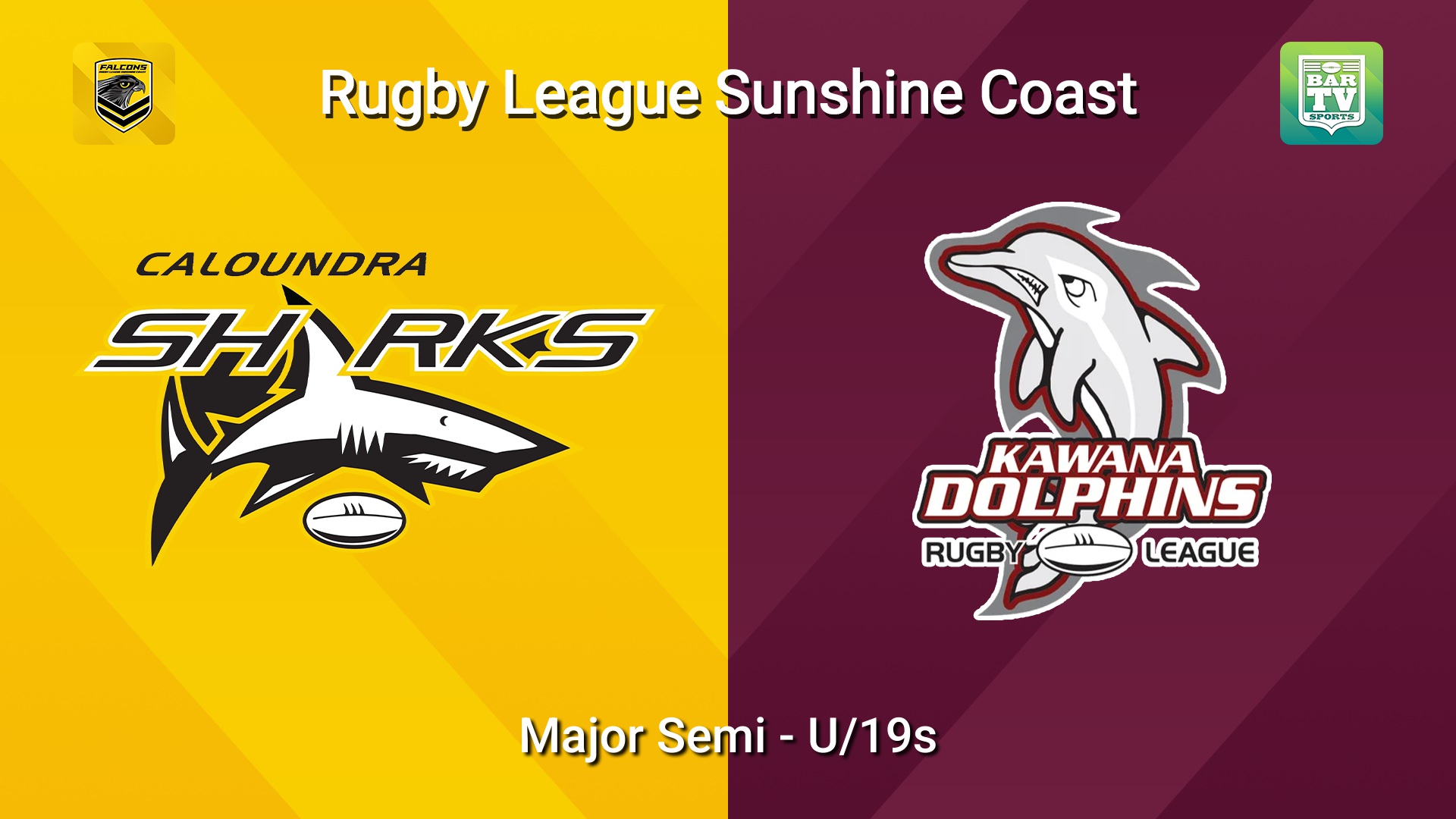 260829-video-Sunshine Coast RL Major Semi - U/19s - Caloundra Sharks v Kawana Dolphins Slate Image