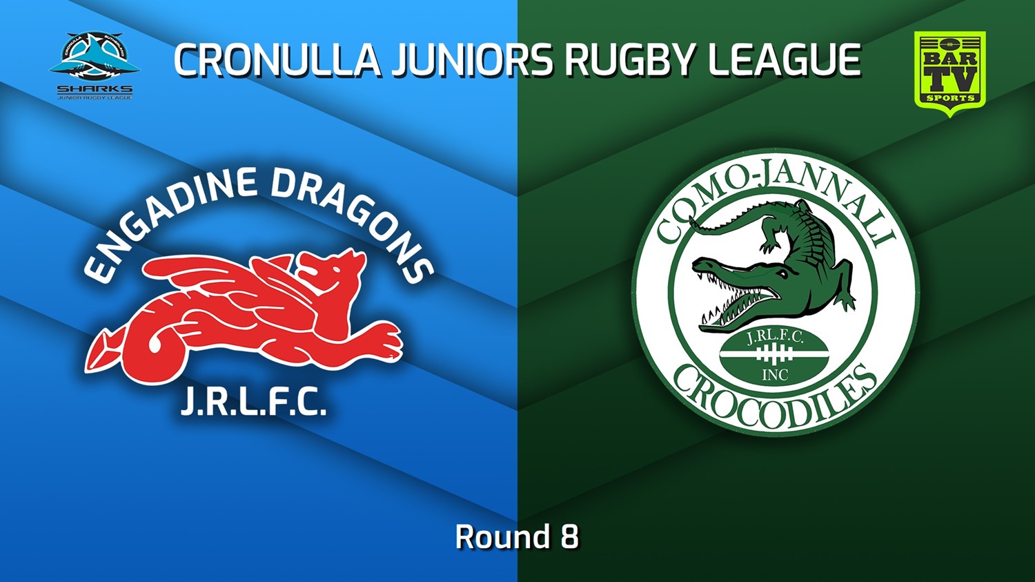 MINI GAME: Cronulla Juniors - U10 Blues Tag Round 8 - Engadine Dragons v Como Jannali Crocodiles Slate Image