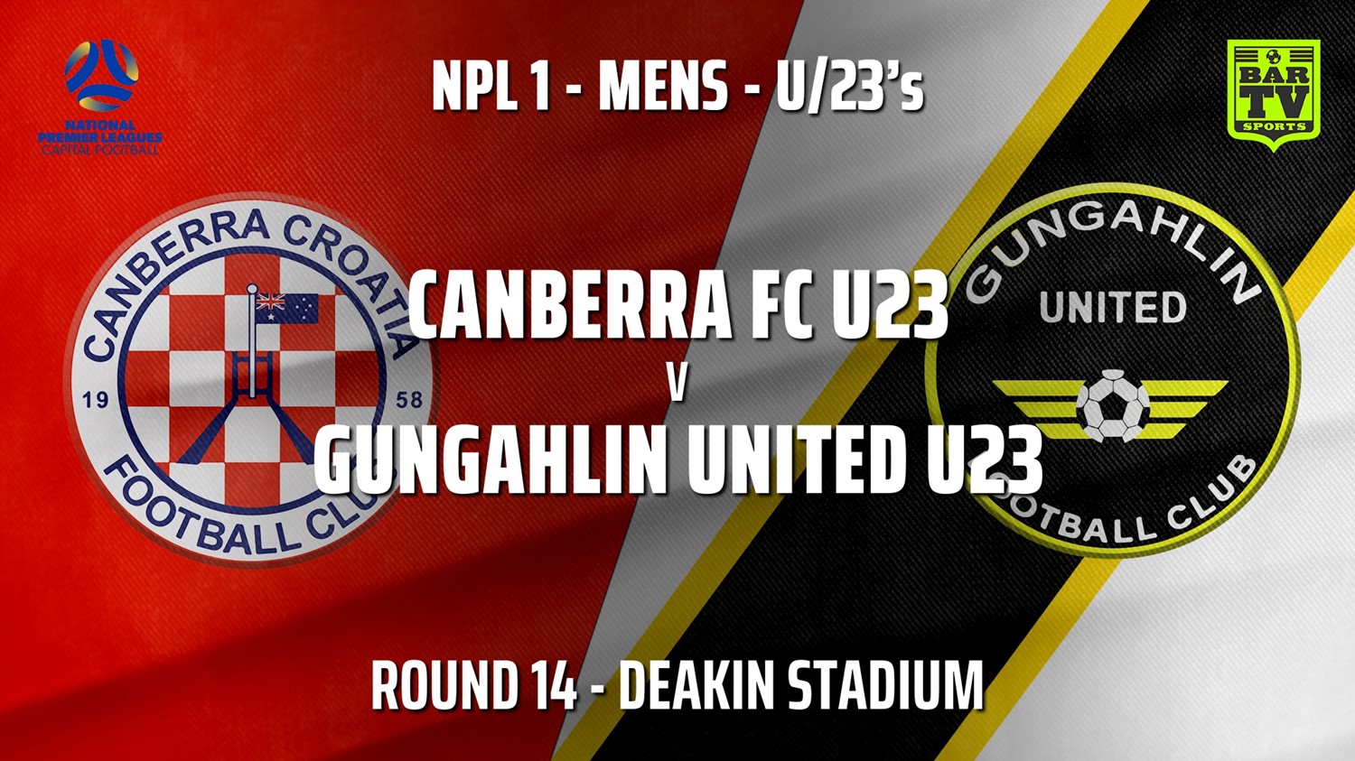 210718-Capital NPL U23 Round 14 - Canberra FC U23 v Gungahlin United U23 Slate Image