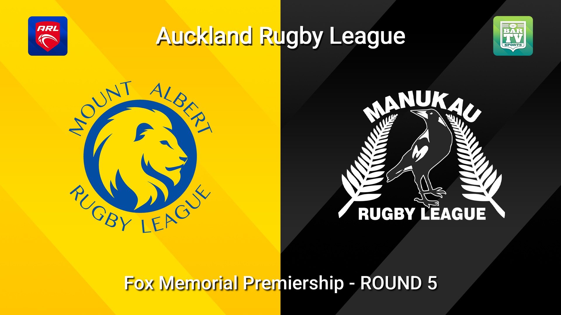 260523-video-Auckland RL ROUND 5 - Fox Memorial Premiership - Mt Albert Lions v Manukau Magpies Slate Image