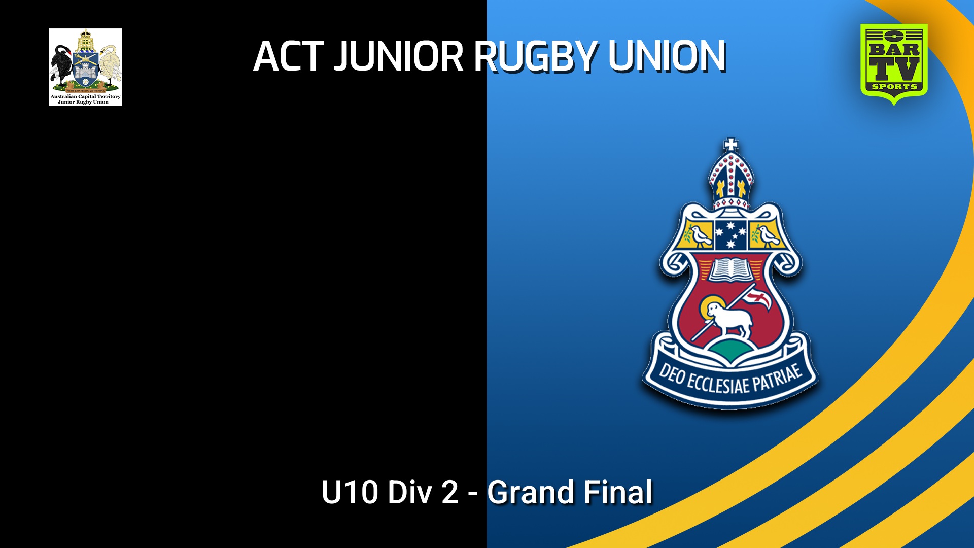 260906-video-ACT Junior Rugby Union Grand Final - U10 Div 2 - Rosary Eagles v Canberra Grammar Slate Image
