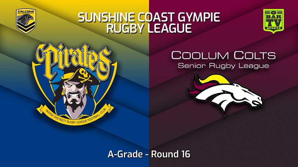 230806-Sunshine Coast RL Round 16 - A-Grade - Noosa Pirates v Coolum Colts Minigame Slate Image