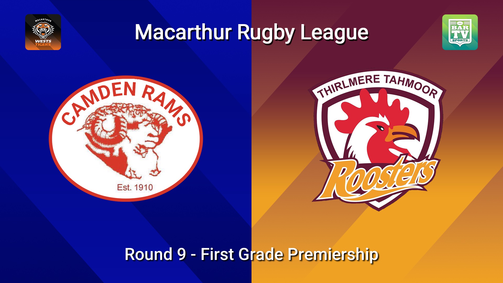 260621-video-Macarthur RL Round 9 - First Grade Premiership - Camden Rams v Thirlmere Roosters Slate Image