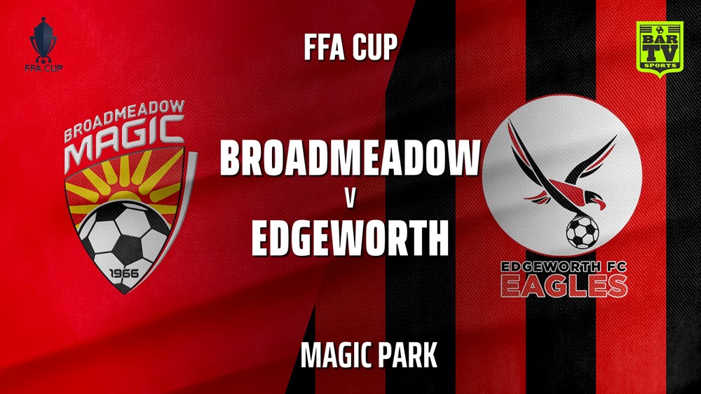 210526-FFA Cup Qualifying Northern NSW Broadmeadow Magic v Edgeworth Eagles FC Slate Image