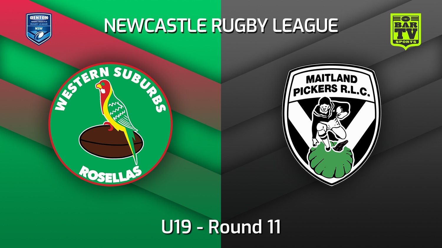 220611-Newcastle Round 11 - U19 - Western Suburbs Rosellas v Maitland Pickers Slate Image
