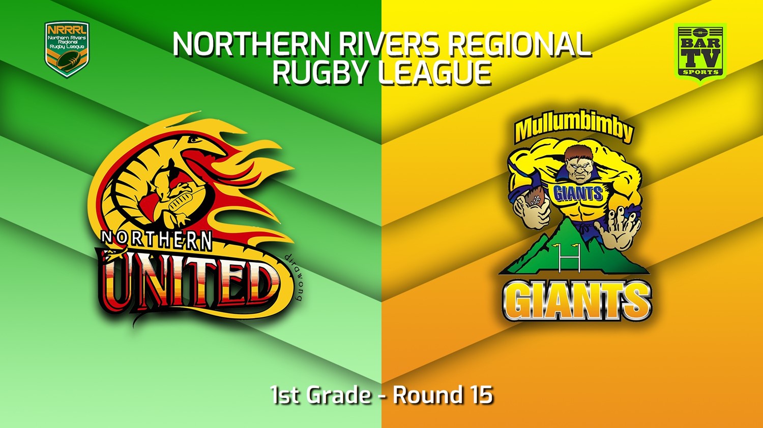 230805-Northern Rivers Round 15 - 1st Grade - Northern United v Mullumbimby Giants Slate Image
