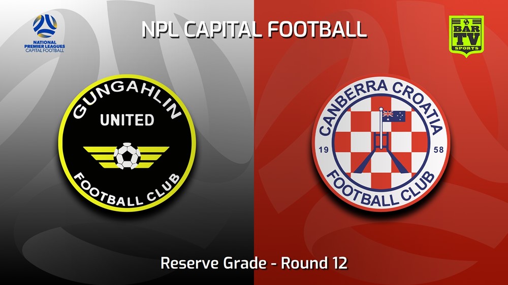 230625-NPL Women - Reserve Grade - Capital Football Round 12 - Gungahlin United FC (women) v Canberra Croatia FC (women) Slate Image