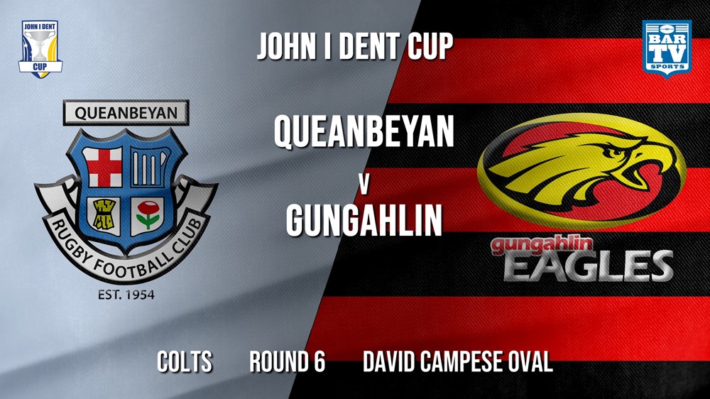 John I Dent Round 6 - Colts - Queanbeyan Whites v Gungahlin Eagles Slate Image