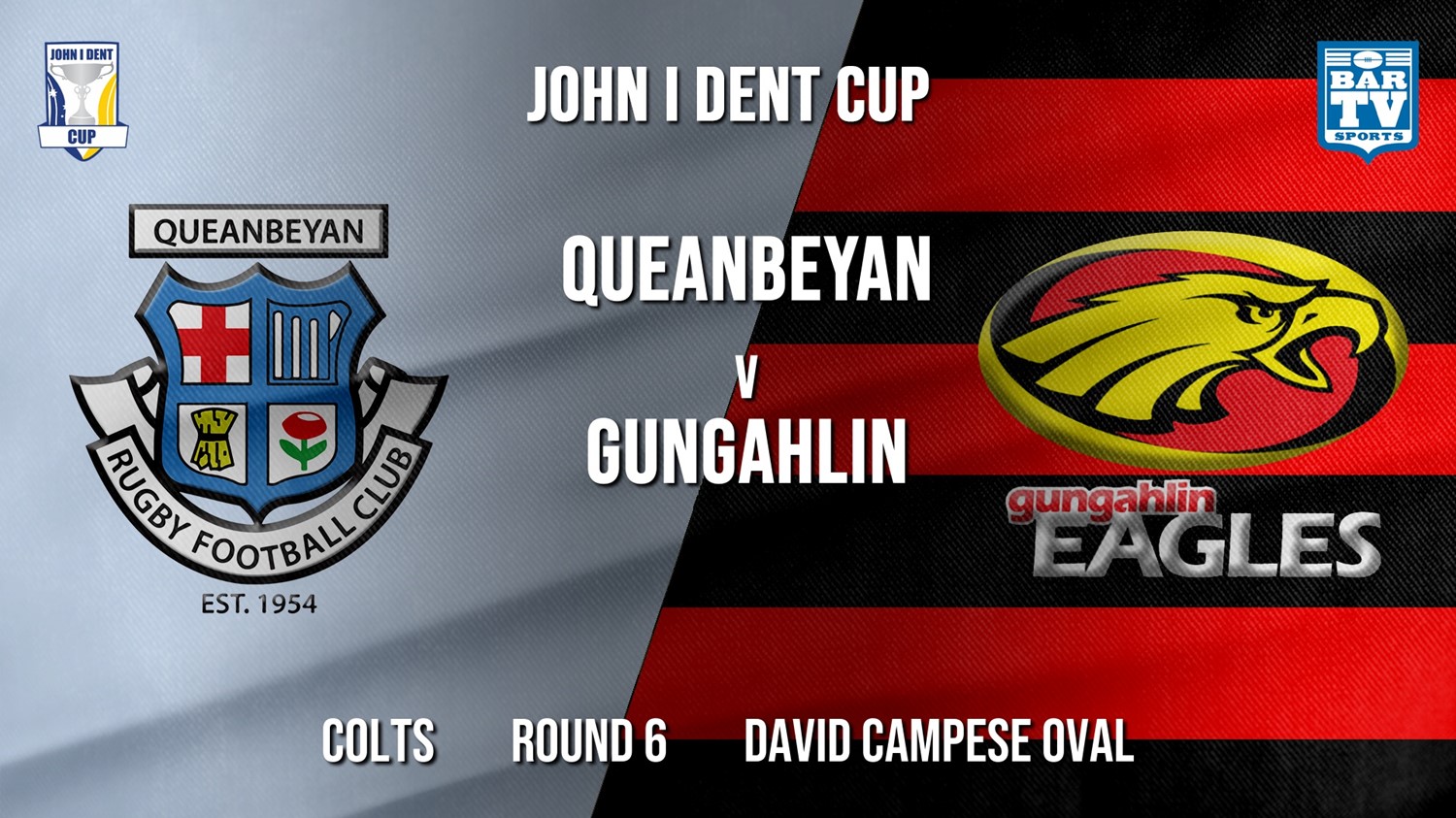 John I Dent Round 6 - Colts - Queanbeyan Whites v Gungahlin Eagles Minigame Slate Image