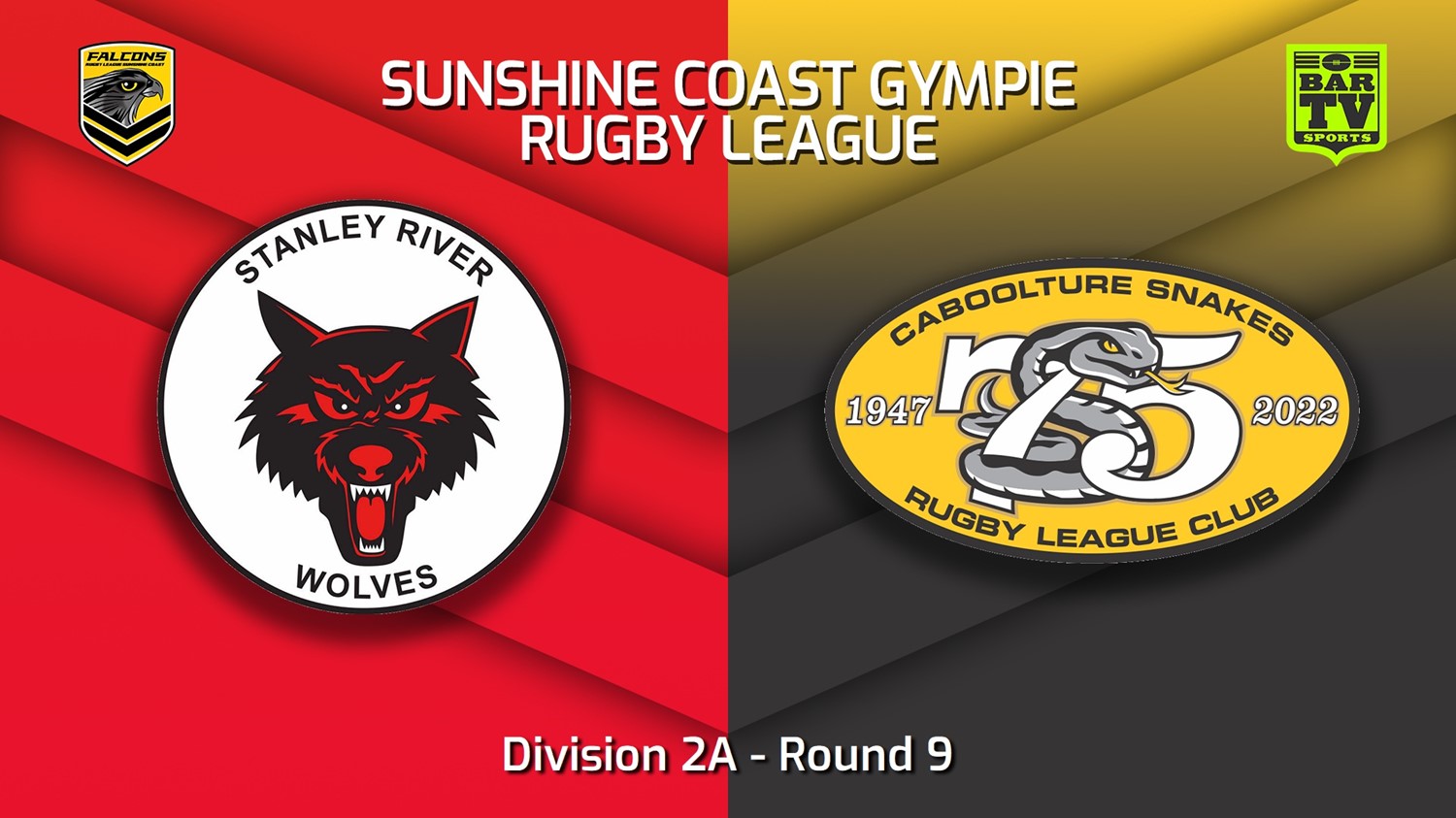 220619-Sunshine Coast RL Round 9 - Division 2A - Stanley River Wolves v Caboolture Snakes Slate Image