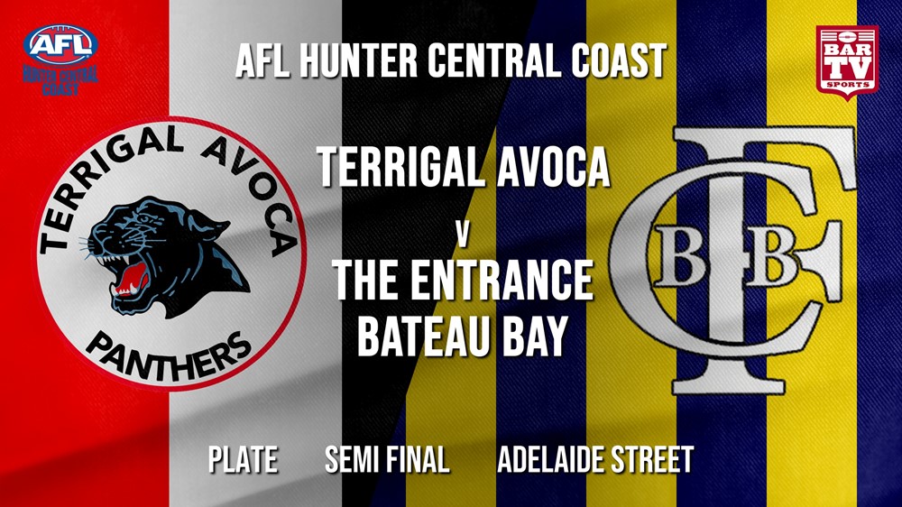 AFL HCC Semi Final - Plate - Terrigal Avoca Panthers v The Entrance Bateau Bay Slate Image